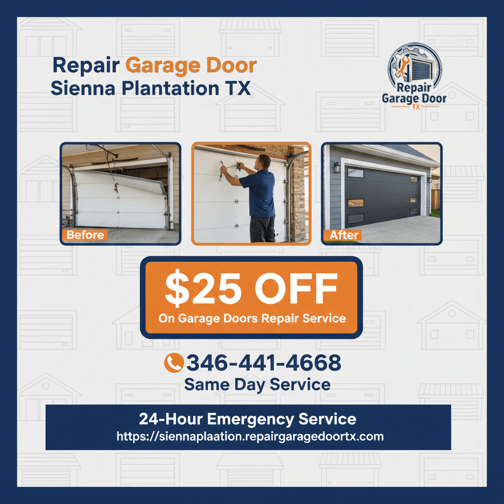 Repair Garage Door Sienna Plantation TX